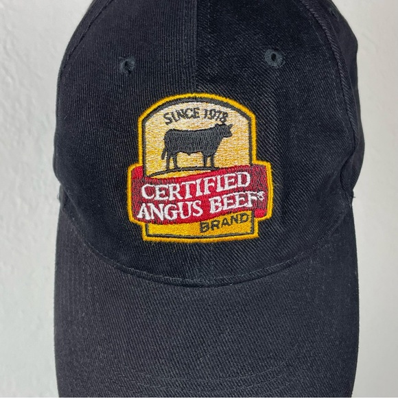 CERTIFIED ANGUS BEEF baseball hat cap heavy brushed cotton NWOT - Picture 2 of 10
